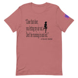 Classic Mama Quote T-shirt-Close that door